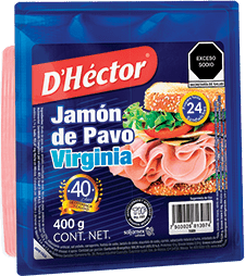 Jamón Virginia de Pavo D'Héctor 400g